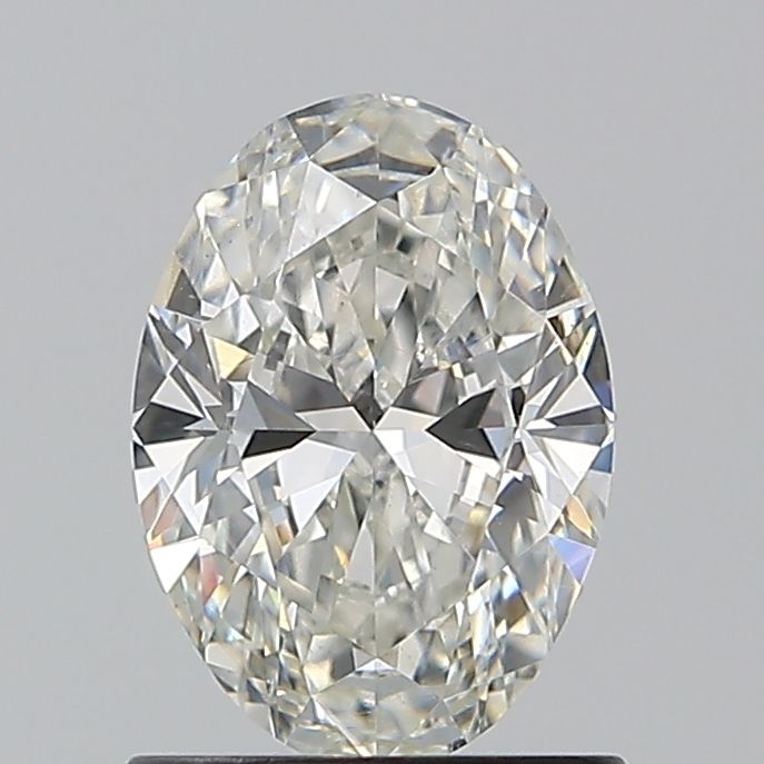 Diamond Natural 1.01Ct H-SI1 Oval - GIA7543754673
