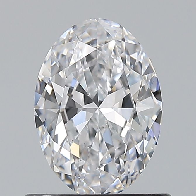 Diamond Natural 0.7Ct D-SI1 Oval - GIA1543295789