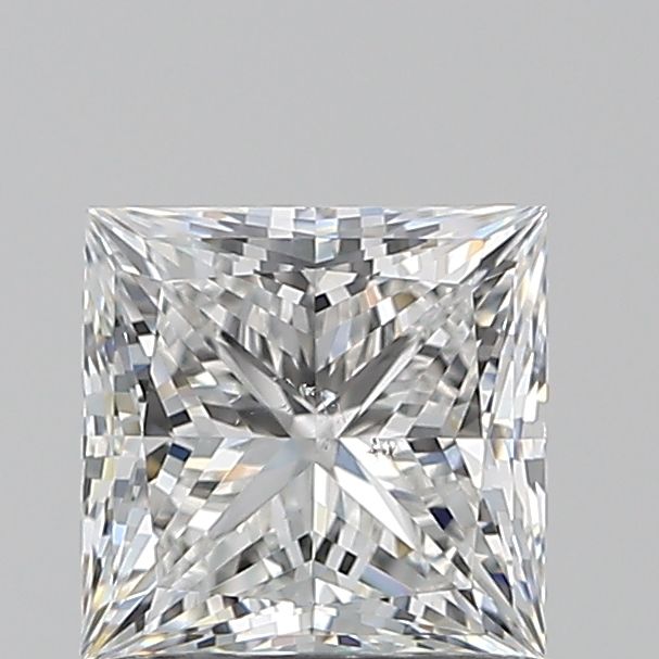 Diamond Natural 0.9Ct E-SI2 Princess - GIA6522736734