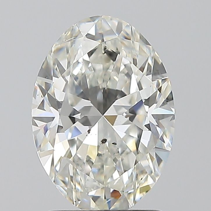Diamond Natural 1.71Ct I-SI2 Oval - GIA6542146726