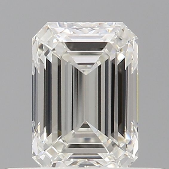 Diamond Natural 0.5Ct H-VVS2 Emerald - GIA3525288112
