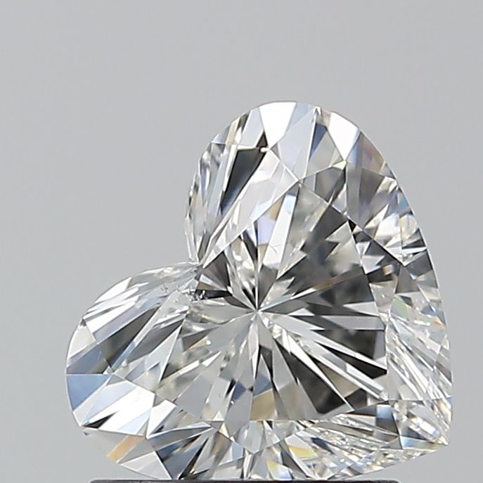 Diamond Natural 1.31Ct H-SI1 Heart - GIA1545382435