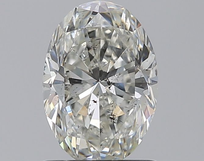 Diamond Natural 1.01Ct I-SI2 Oval - GIA7411056099