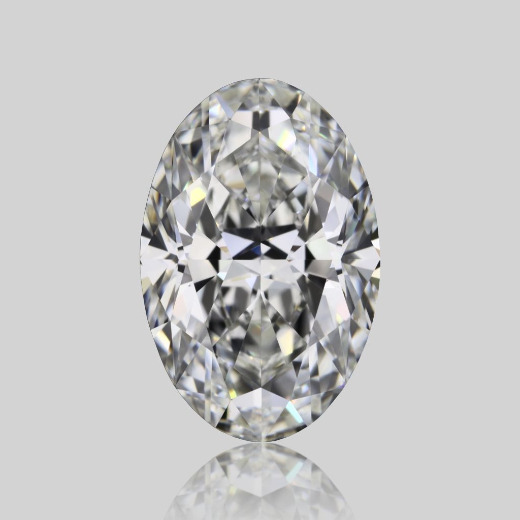 Diamond Natural 1.53Ct H-IF Oval - GIA7558016469