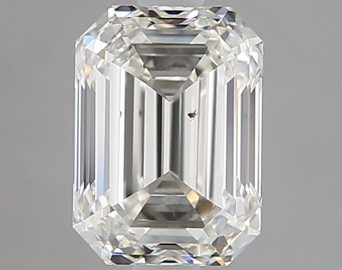 Diamond Natural 1.5Ct J-SI1 Emerald - GIA1459338977