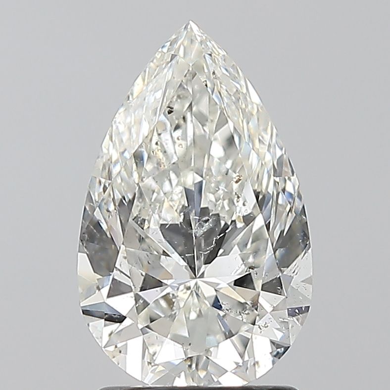 Diamond Natural 1.7Ct I-SI2 Pear - GIA2537629464
