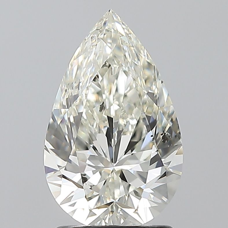 Diamond Natural 1.7Ct J-SI2 Pear - GIA2547403258