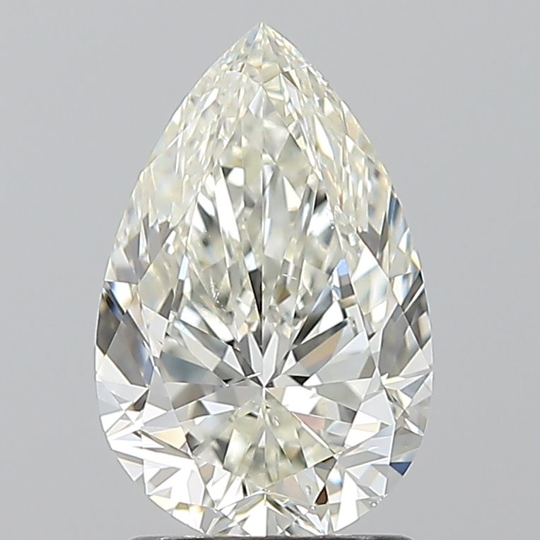 Diamond Natural 1.7Ct J-SI1 Pear - GIA1538261973