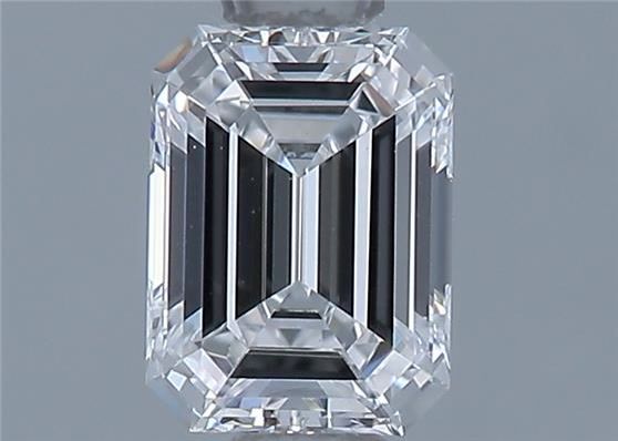 Diamond Natural 0.5Ct D-VVS2 Emerald - GIA2225419469