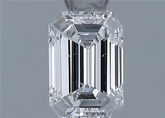 Diamond Natural 0.5Ct F-SI1 Emerald - GIA2225510923