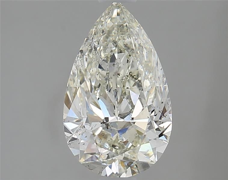 Diamond Natural 1.52Ct K-SI2 Pear - GIA6535281582