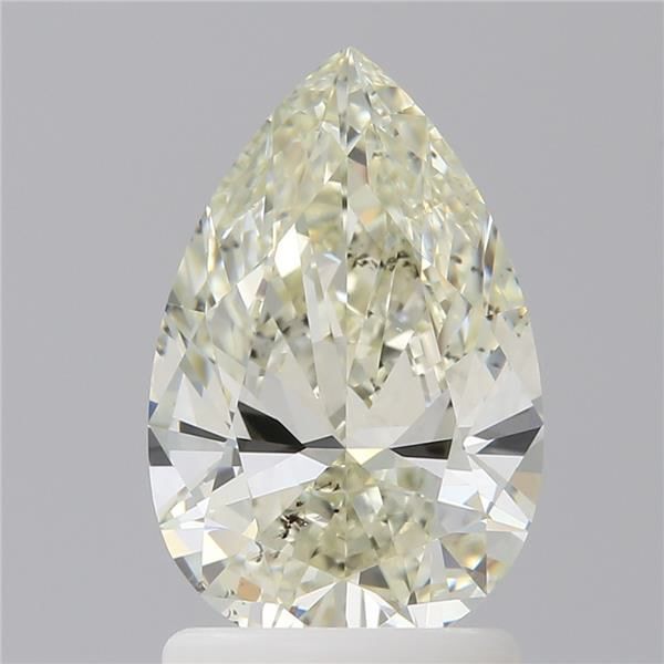 Diamond Natural 1.53Ct L-SI1 Pear - GIA6395146955