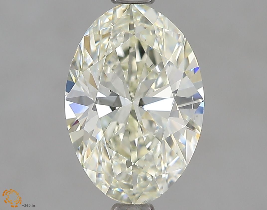 Diamond Natural 1.5Ct L-SI1 Oval - GIA2506304855