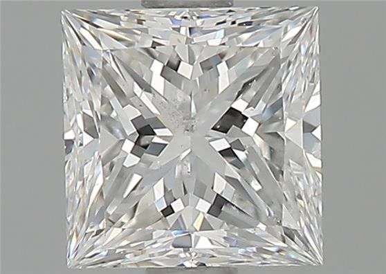 Diamond Natural 1.01Ct F-SI1 Princess - GIA1217081161