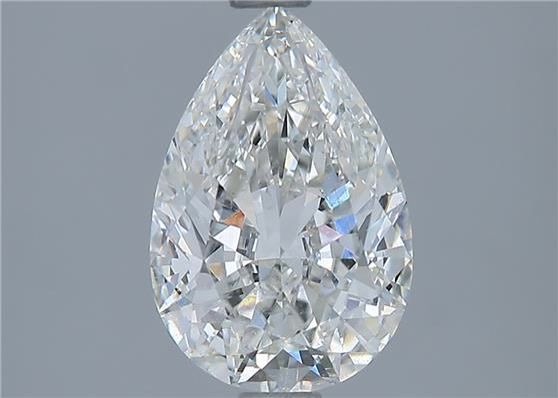 Diamond Natural 1.5Ct H-SI2 Pear - GIA5436016619