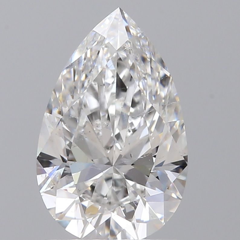 Diamond Natural 1.18Ct F-SI2 Pear - GIA6531973443