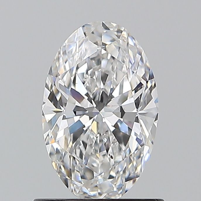 Diamond Natural 0.9Ct E-SI1 Oval - GIA7543768455