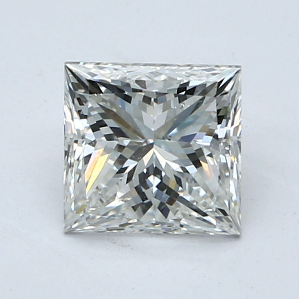 Diamond Natural 1.51Ct G-SI1 Princess - GIA6522552323