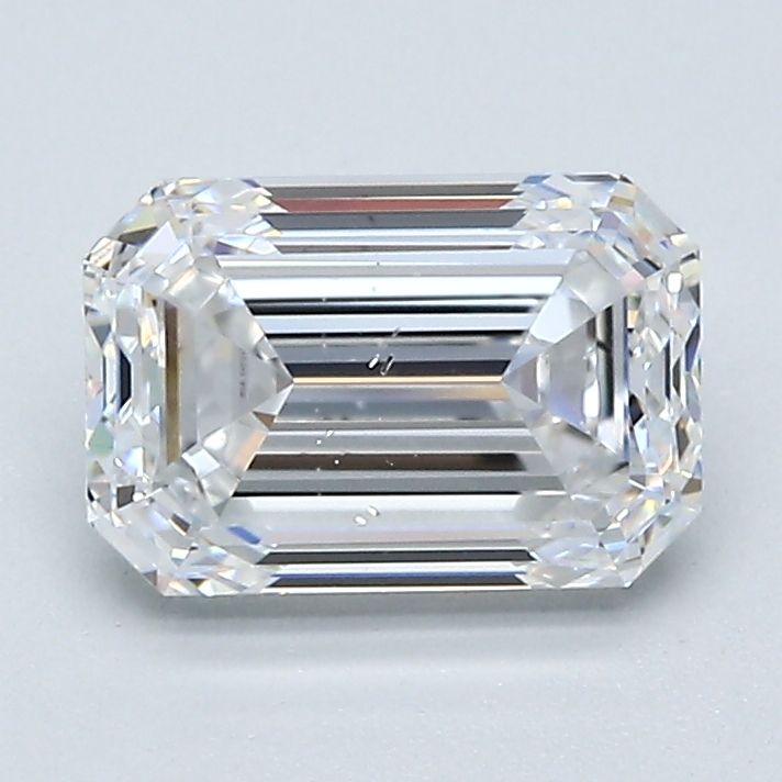 Diamond Natural 1.5Ct D-SI1 Emerald - GIA6451247058