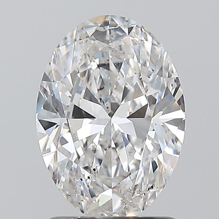Diamond Natural 1.5Ct E-SI2 Oval - GIA3535417113