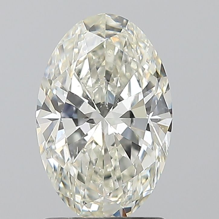 Diamond Natural 1.5Ct J-SI1 Oval - GIA2537198788