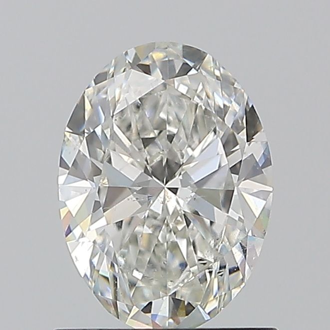Diamond Natural 1Ct H-SI2 Oval - GIA6541106963
