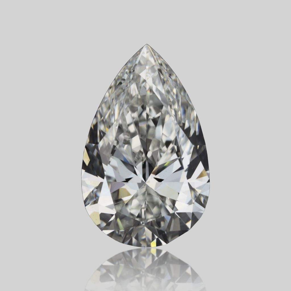 Diamond Natural 0.62Ct G-VVS1 Pear - GIA1533784390