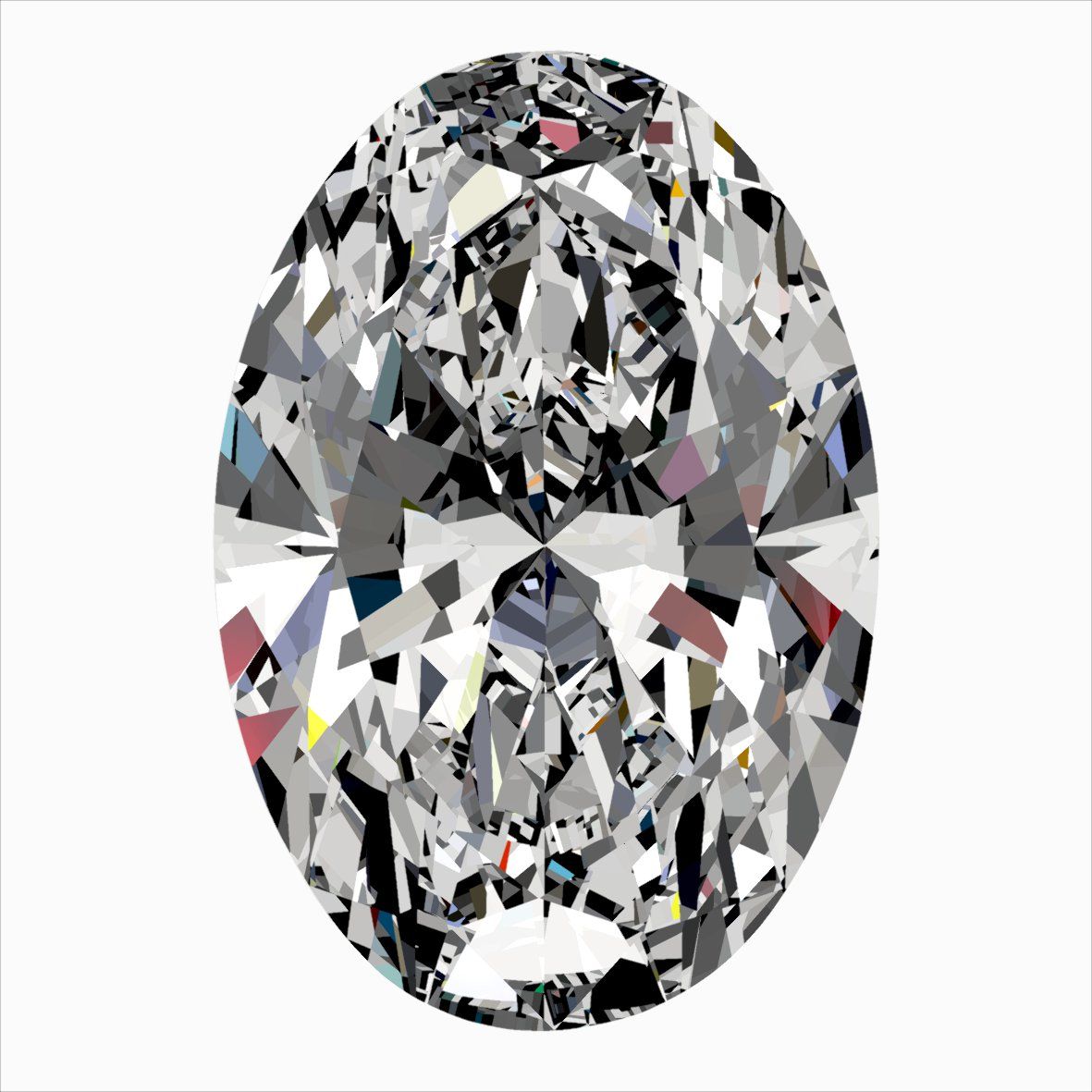 Diamond Natural 0.5Ct J-VS1 Oval - GIA6542157103