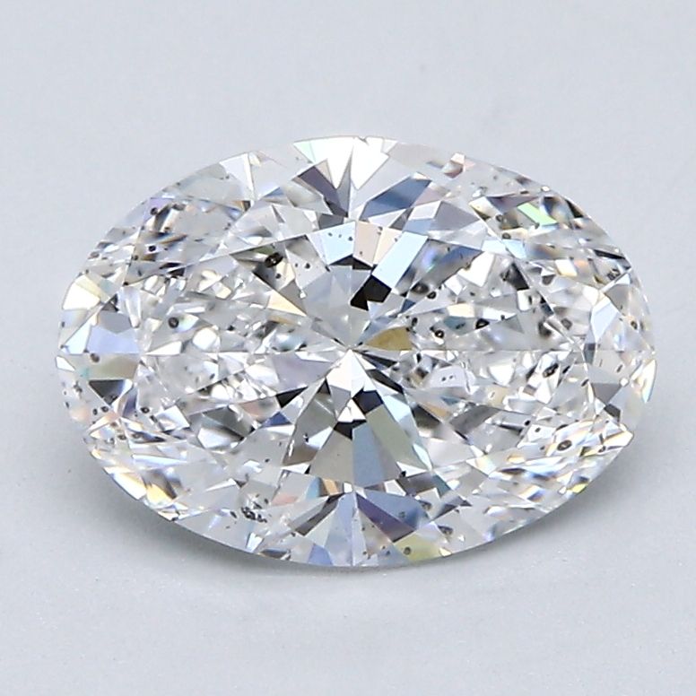 Diamond Natural 1.9Ct D-SI2 Oval - GIA2546091664