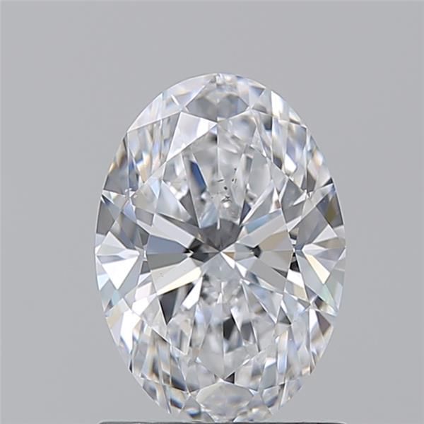 Diamond Natural 1.22Ct D-SI1 Oval - GIA6545194392
