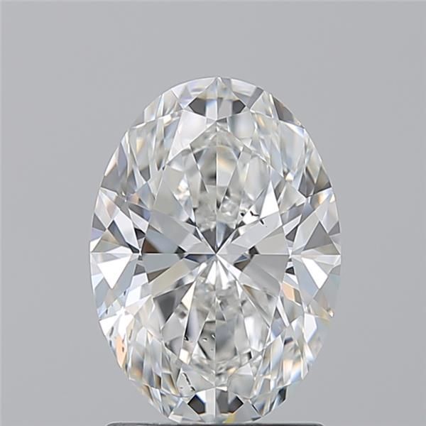 Diamond Natural 1.78Ct F-SI1 Oval - GIA6542050814
