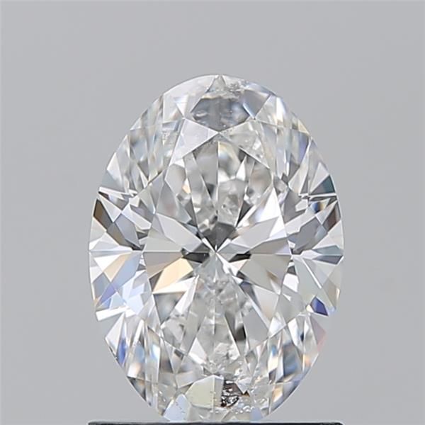 Diamond Natural 1.21Ct E-SI2 Oval - GIA7541427087