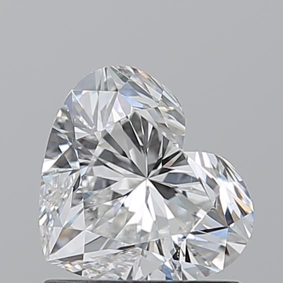 Diamond Natural 1.06Ct F-SI1 Heart - GIA6542406150