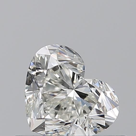 Diamond Natural 0.51Ct I-IF Heart - GIA7546085420
