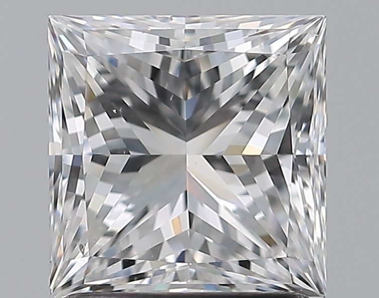 Diamond Natural 1.7Ct F-SI1 Princess - GIA6441182902
