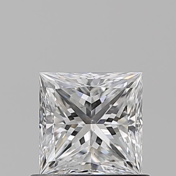 Diamond Natural 0.7Ct E-SI2 Princess - GIA6545990705