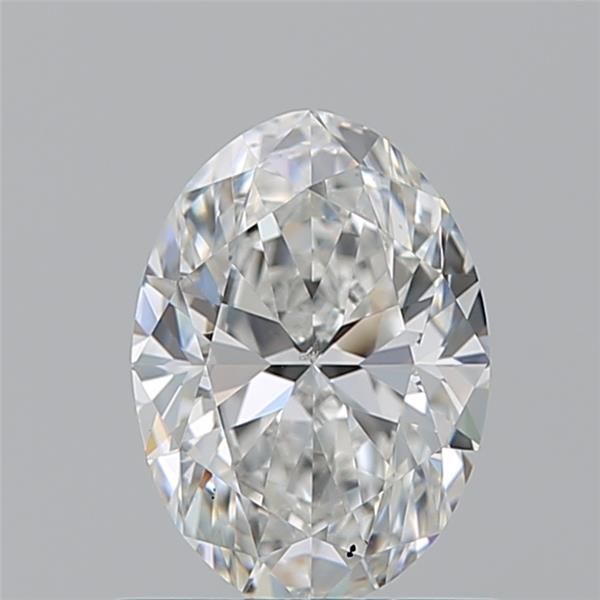 Diamond Natural 0.9Ct G-SI1 Oval - GIA1538084350
