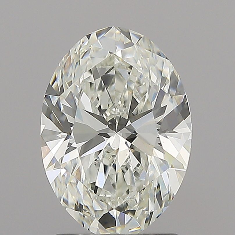 Diamond Natural 1.7Ct H-SI1 Oval - GIA1535521740