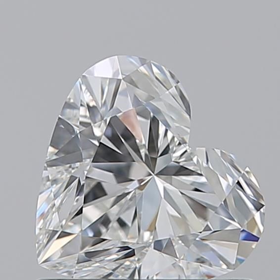 Diamond Natural 0.84Ct H-VS1 Heart - GIA2537902908