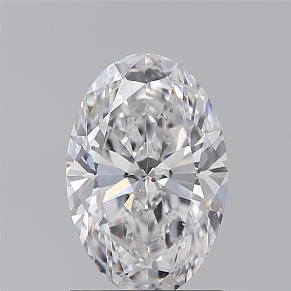 Diamond Natural 1.43Ct D-SI1 Oval - GIA6542729653