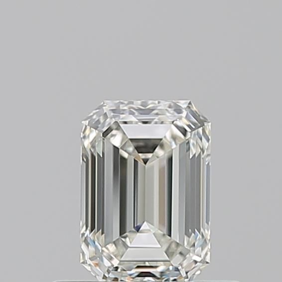 Diamond Natural 0.56Ct J-IF Emerald - GIA7542407877
