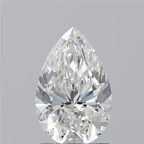 Diamond Natural 1.53Ct H-VS1 Pear - GIA5232851010