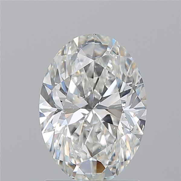 Diamond Natural 1.72Ct H-SI2 Oval - GIA2547010114