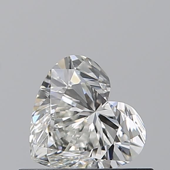 Diamond Natural 0.5Ct H-VVS2 Heart - GIA5543350571