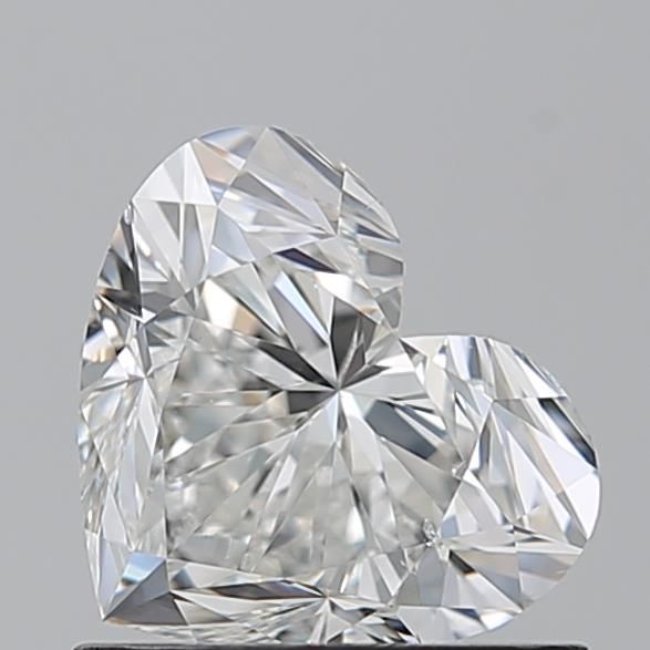 Diamond Natural 0.9Ct G-SI1 Heart - GIA1547935599