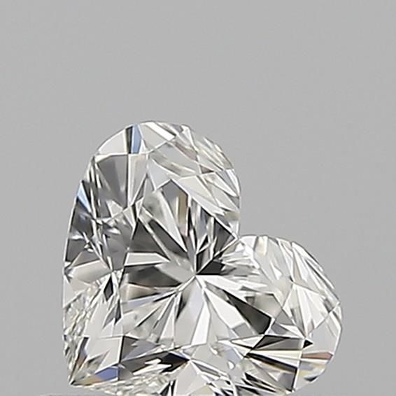 Diamond Natural 0.52Ct G-IF Heart - GIA6542404341