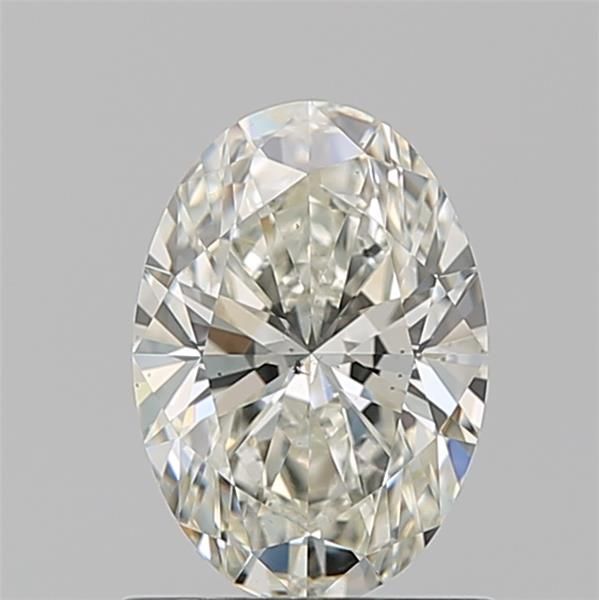 Diamond Natural 1.02Ct J-SI1 Oval - GIA1519756030