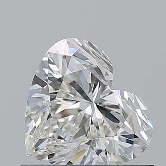 Diamond Natural 0.71Ct I-IF Heart - GIA6531543320