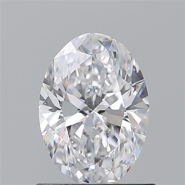 Diamond Natural 0.92Ct D-SI2 Oval - GIA7541168144