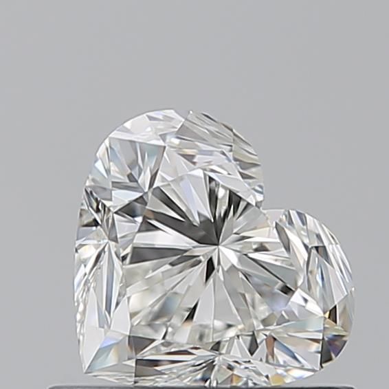 Diamond Natural 0.71Ct I-IF Heart - GIA6542272555
